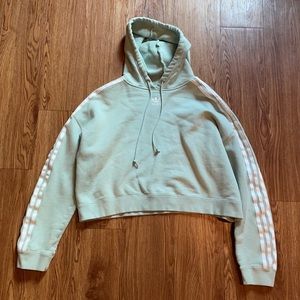 Adidas Originals Mint Cropped Hoodie